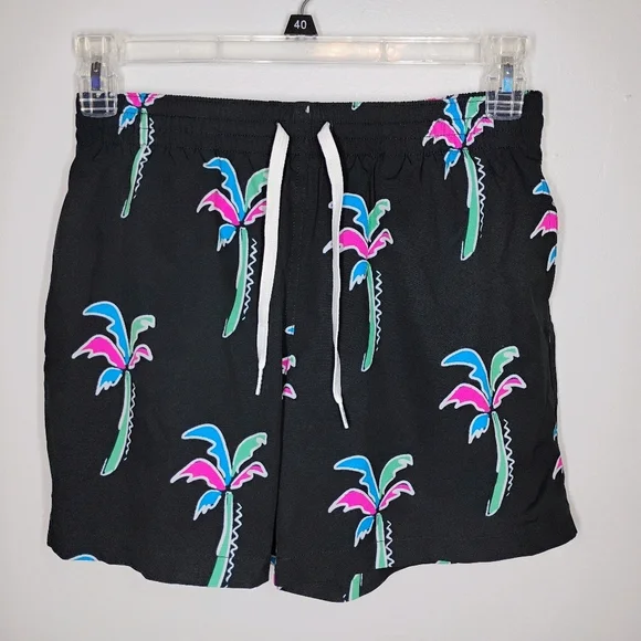 Chubbies Havana Nights Swim Trunks Mens Medium 5.5" Inseam Tropical Beachy - Picture 1 of 10